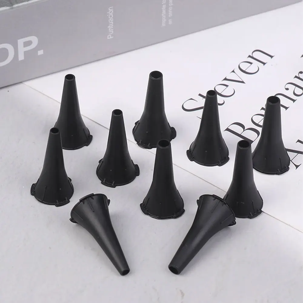 200Pcs Reusable Human Non Disposable Ear Speculum Otoscope Accessory Nozzle Specula Replacement Cone Funnel