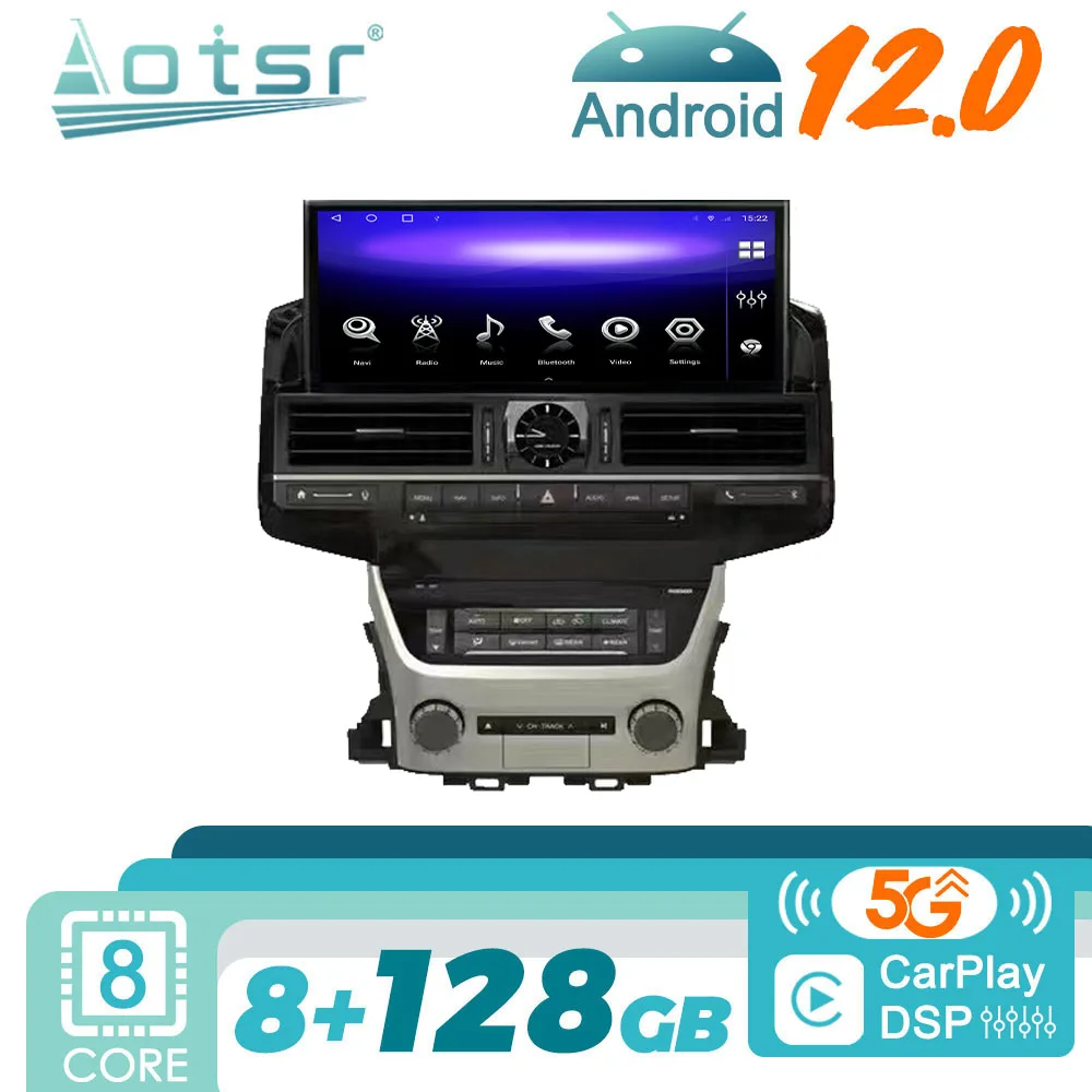 

For Toyota Land Cruiser LC200 LC300 2016 - 2023 Android Car Radio 2Din Autoradio Stereo Multimedia Video Player Head Unit Screen