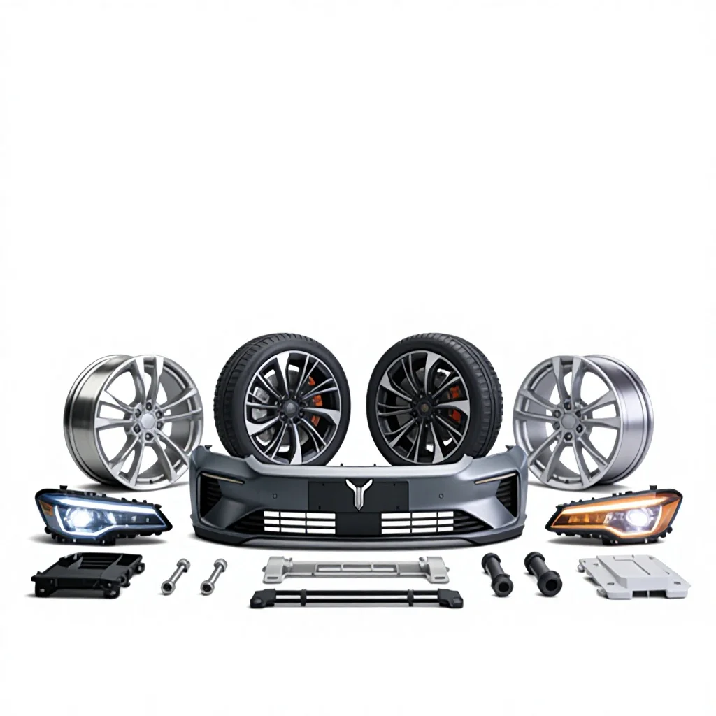 High Quality Car Body Parts For VOYAH FREE Front Bumper Assembly  H97S2803002AA