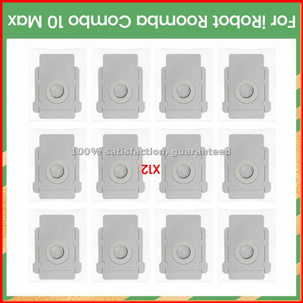 

Vacuum Dust Bag for Combo 10 Max Spare Parts Efficient Dust Bag Household Cleaning Accessories 12PCS-ABYS