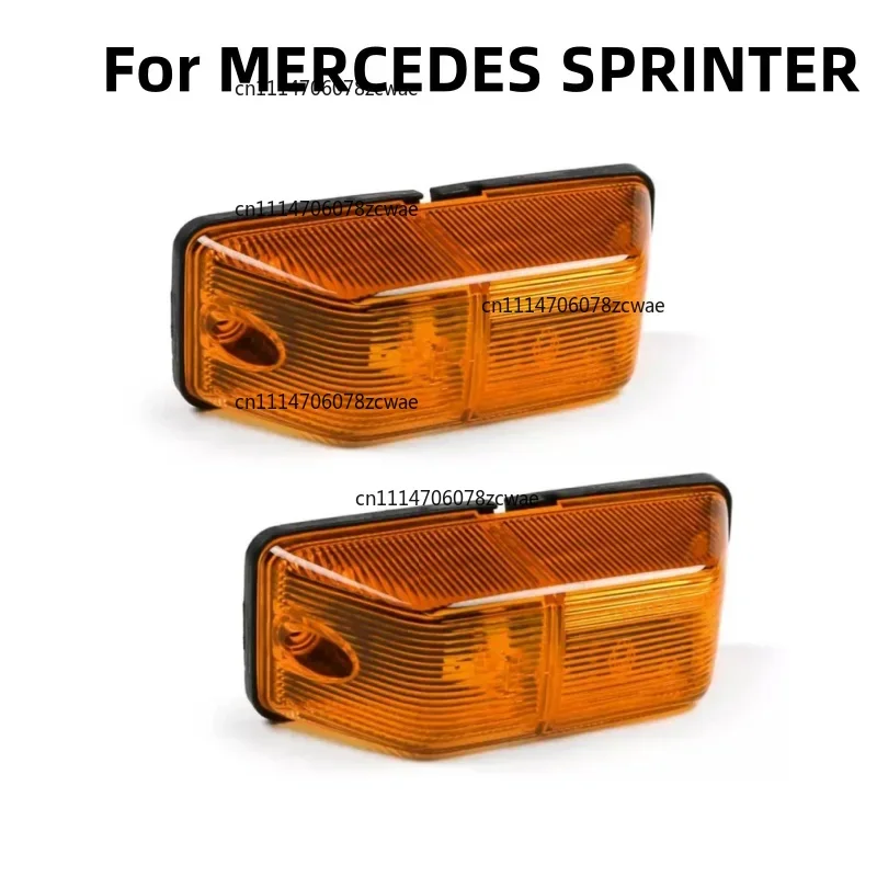 ZOCI-2PCS 12-24V Side Indicator Marker Light Lamp Amber For Mercedes Sprinter Replacement Parts