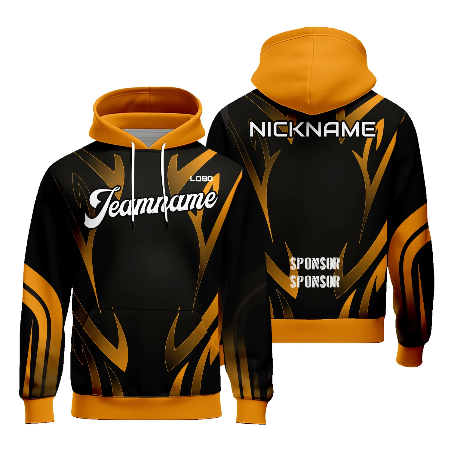 Custom Graphic Line Hoodies for Men Women Sublimation Baseball Pullover Sweatshirt