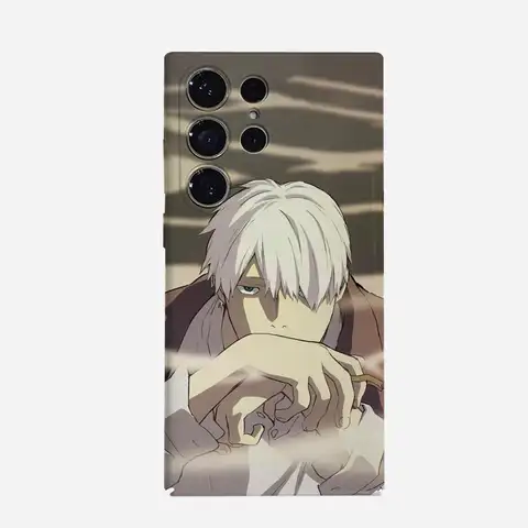 सैमसंग S25 फिल्म शेल गैलेक्सी S24 अल्ट्रा 23 प्लस S22 21 A56 36 26 16 लक्ज़री कवर के लिए एनीमे M-मुशीशी फ़ोन केस 10 best sales Mushishi - №9