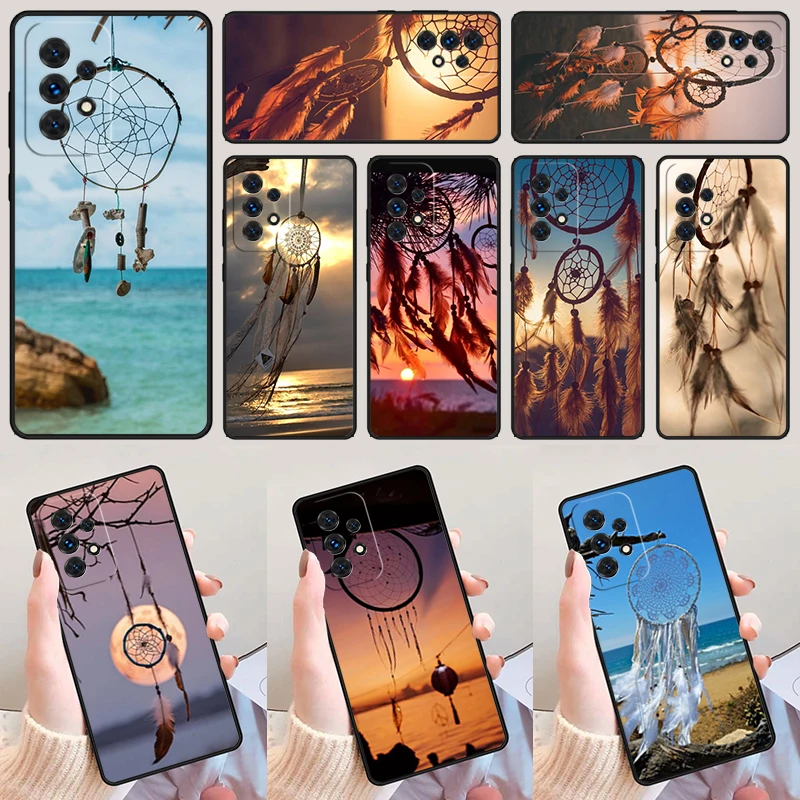 Dream Catcher Beach Ocean For Samsung Galaxy A52 A72 A73 A20e A21S A50 A70 A11 A12 A42 A31 A40 A51 A71 A32 A80 A91 Phone Case