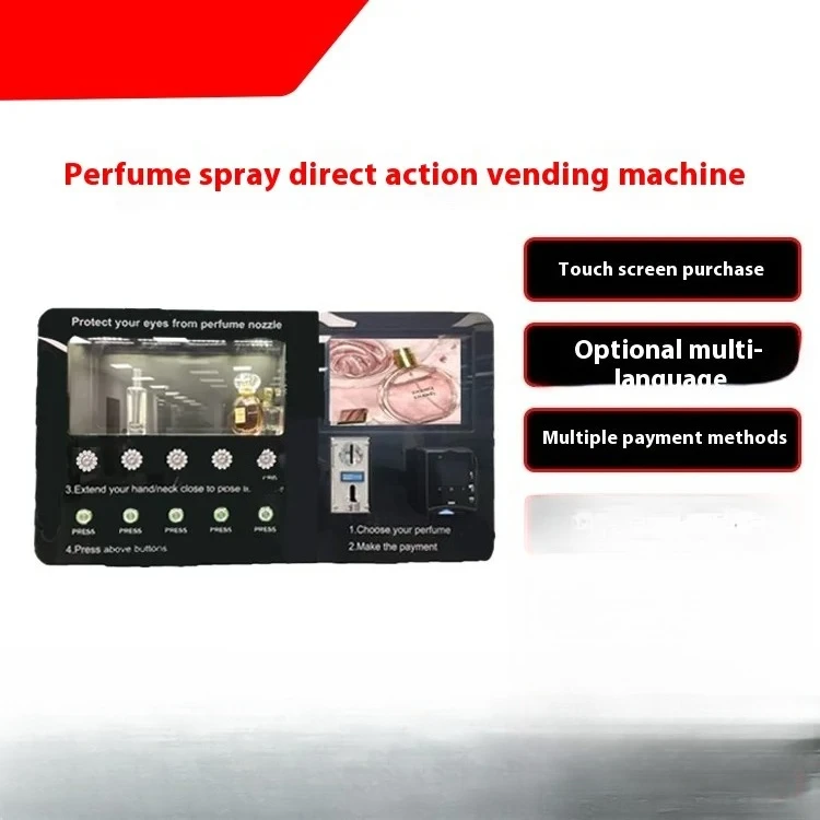 24H unmanned small intelligent perfume spray vending machine