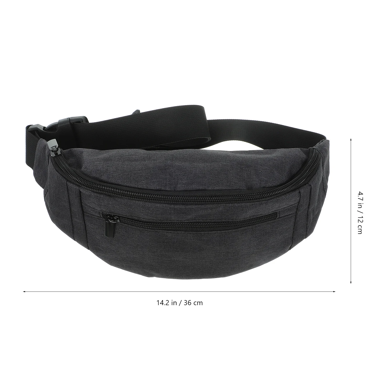 حقيبة كروس للنساء من النايلون المقاوم للماء مقاس 12 بوصة، كتف صدر قابل للتعديل للرياضات الخارجية والسفر يوميًا #4