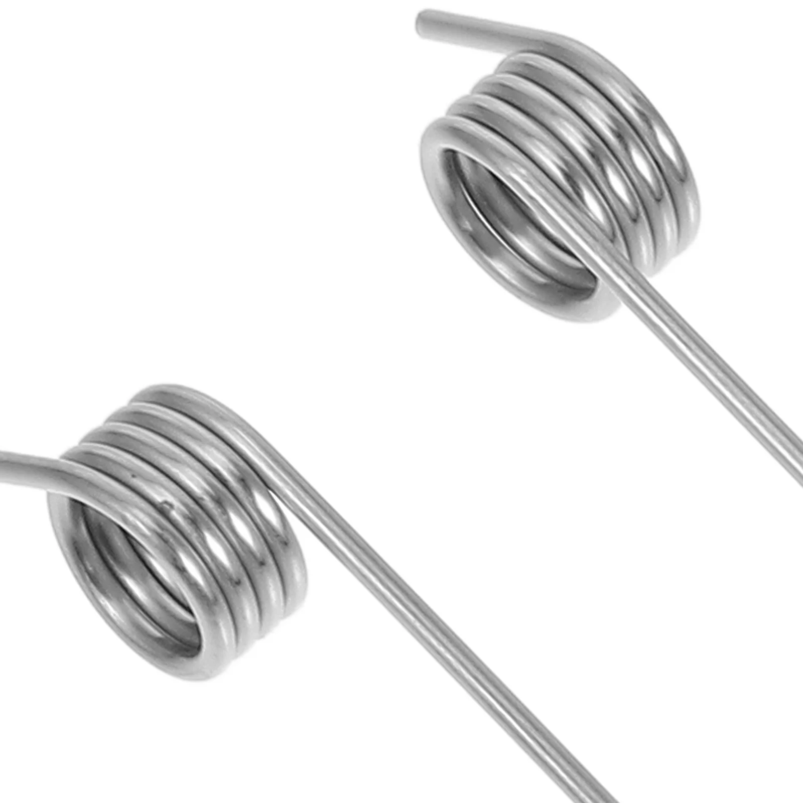 2 Pcs Spring Accessories for Trash Can Lid Torsional Springs Replacing Rubbish Replaceable Small