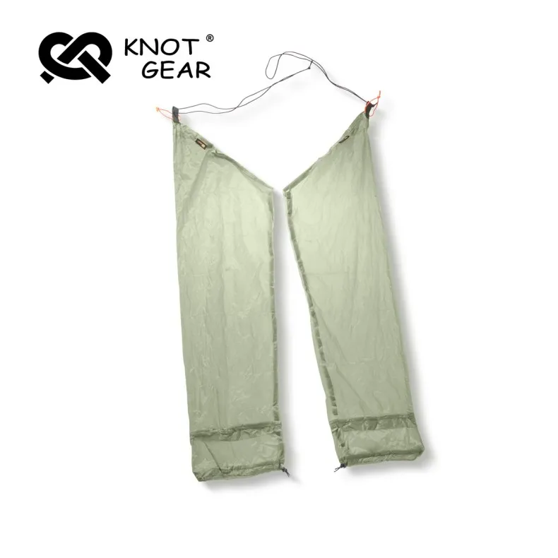Knot Outdoor Rain Pants Ultralight 20D Nylon Double-sided Silicon Fabric Mountaineering Hiking Camping Waterproof Rainproof