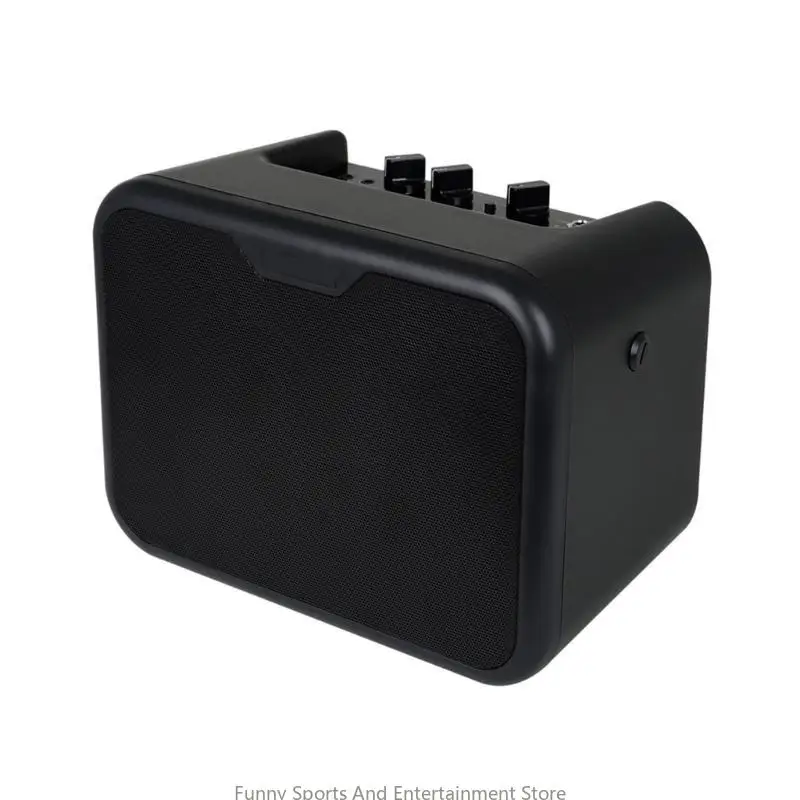 

C4DE Portable Electric Bass Guitar Amplifier Musical Instrument Accessories AMP Speaker for Electric Acoustic Guitar Bass