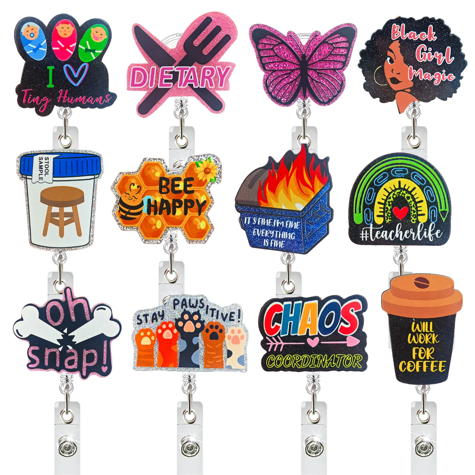 Блестящий-акриловый-выдвижной-держатель-для-бейджа-с-клипсой-для-ремня-забавный-дизайн-для-медсестер-и-учителей-выдвижной-держатель-для-именных-бейджей-для-сотрудников