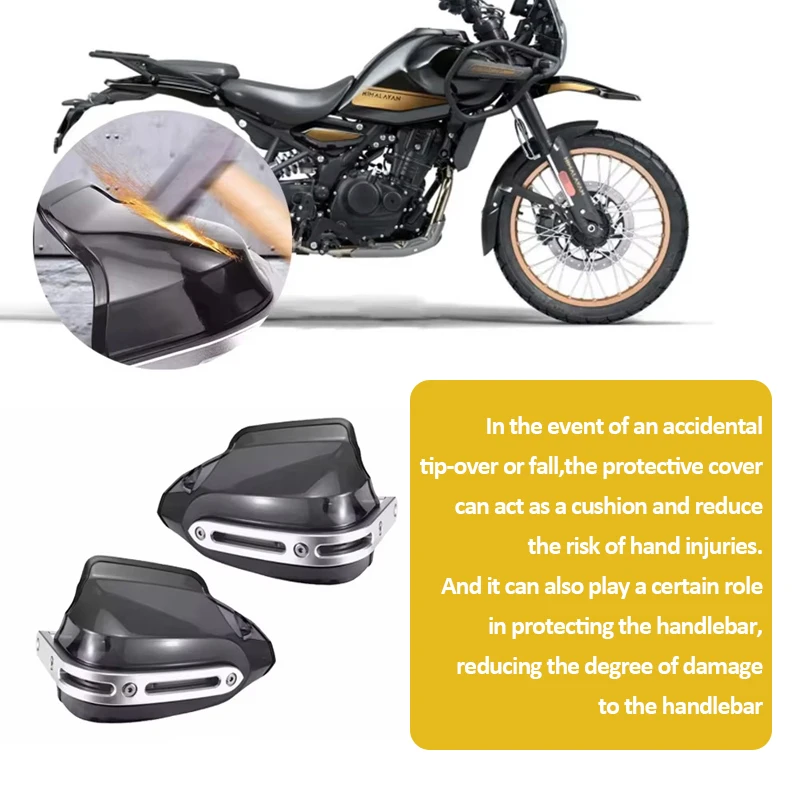 Motorcycle Hand Guard Cold Wind Deflector Shield Hand Protector Shield Falling for Himalayan 450 2024+