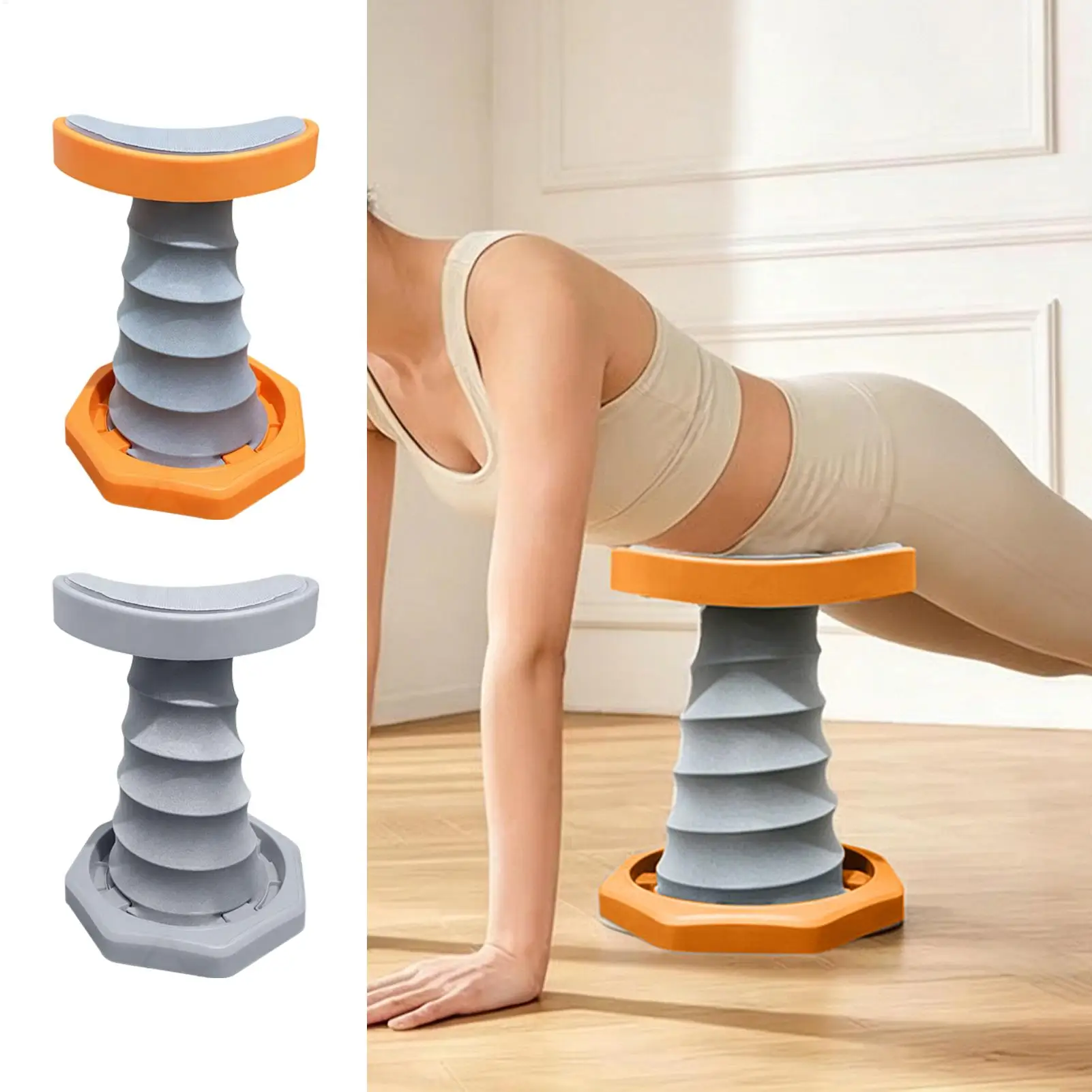 Push Up Assist Trainer Device Waist &Core Support Push Up Helper Upper Body Strength Training Equipment Reduces Body Weight Load