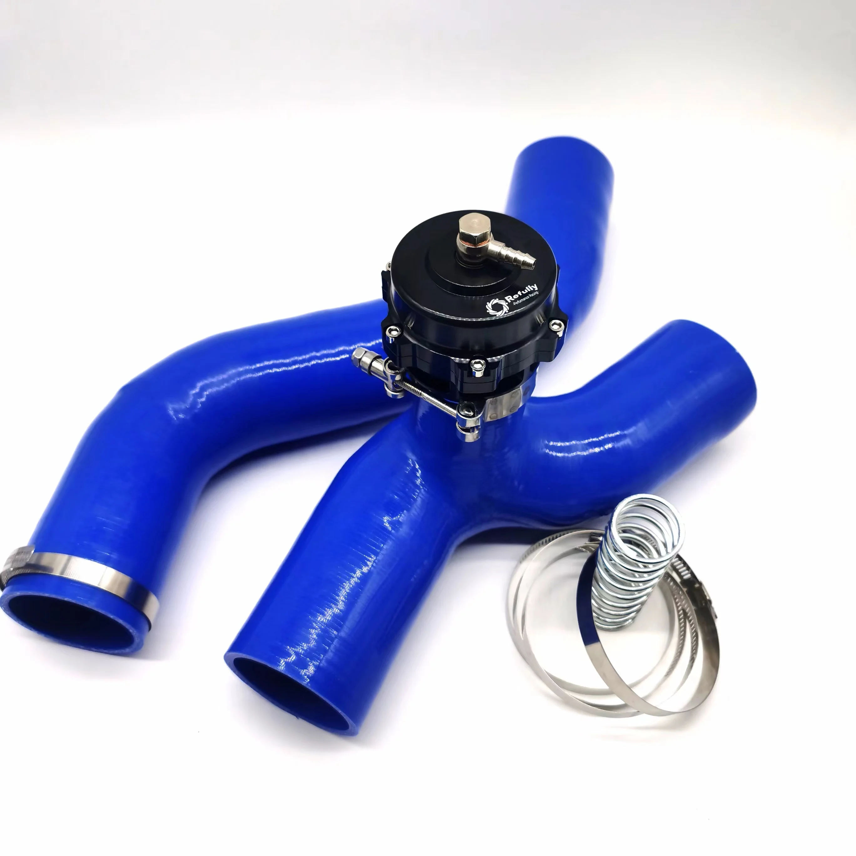 For Sea-doo RXT/GTR/GTX/Wake Pro 230 & RXT-X/RXP-X/GTX 300 Intercooler Tubing Upgrade Kit With 50mm Blow-Off Valve 