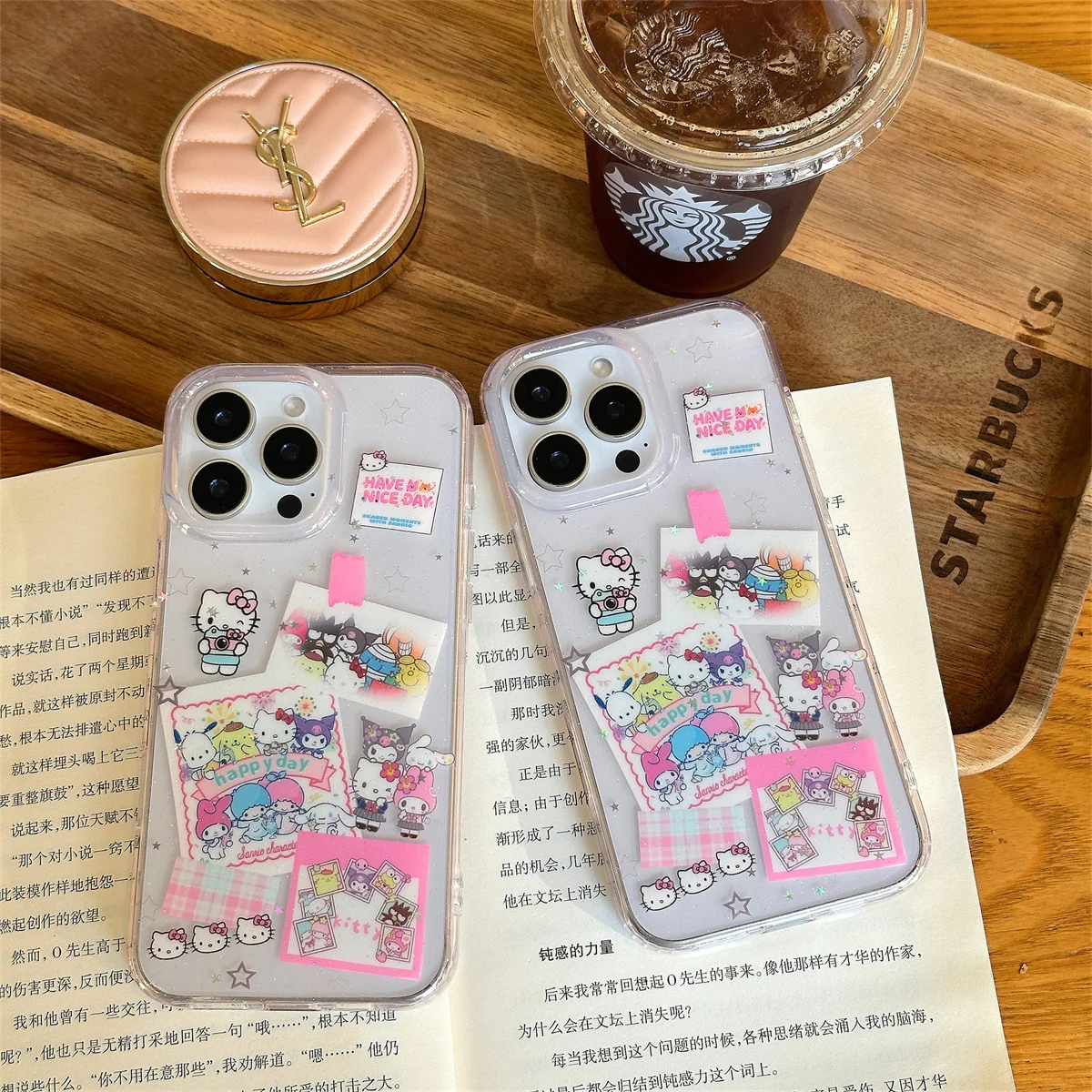 

Postcard of Kitty Cat Phone Case For iPhone 16 15 14 13 Pro Max fundas iphone 15 case Protective cover 16 16pro 15 14 15pro