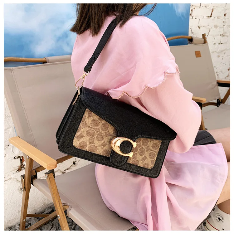 

2025 New! Women's Fashion Lychee Pattern Bag - Versatile Underarm, Shoulder & Messenger Carry