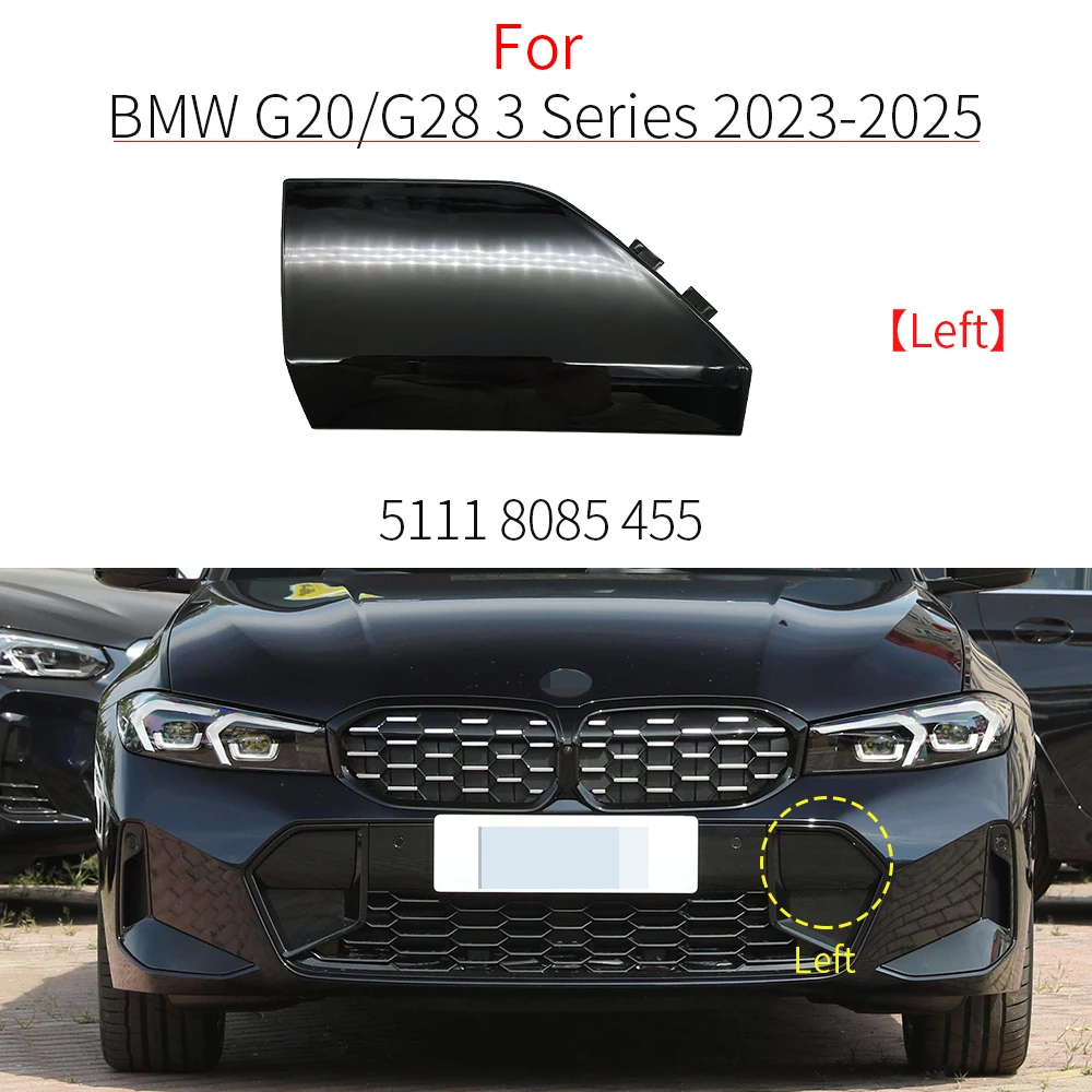Bmw G20 G21 M スポーツカーフロントバンパー牽引フックカバーキャップ
