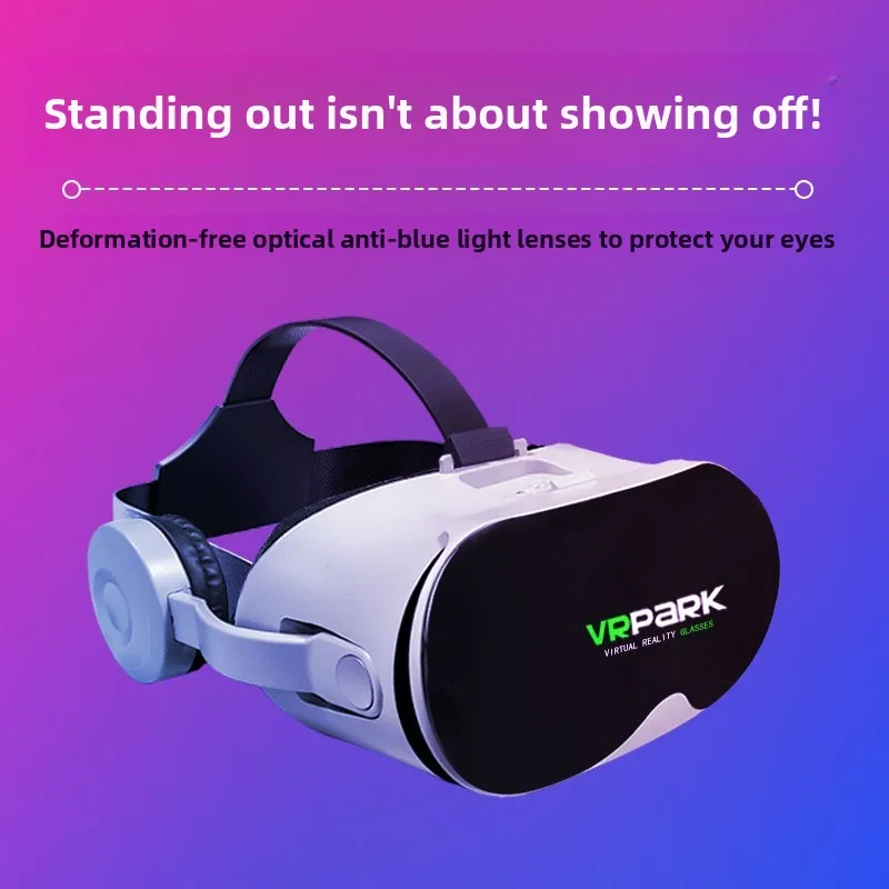 VR glasses virtual reality bluetooth headset VR all-in-one headset high definition 3D game video