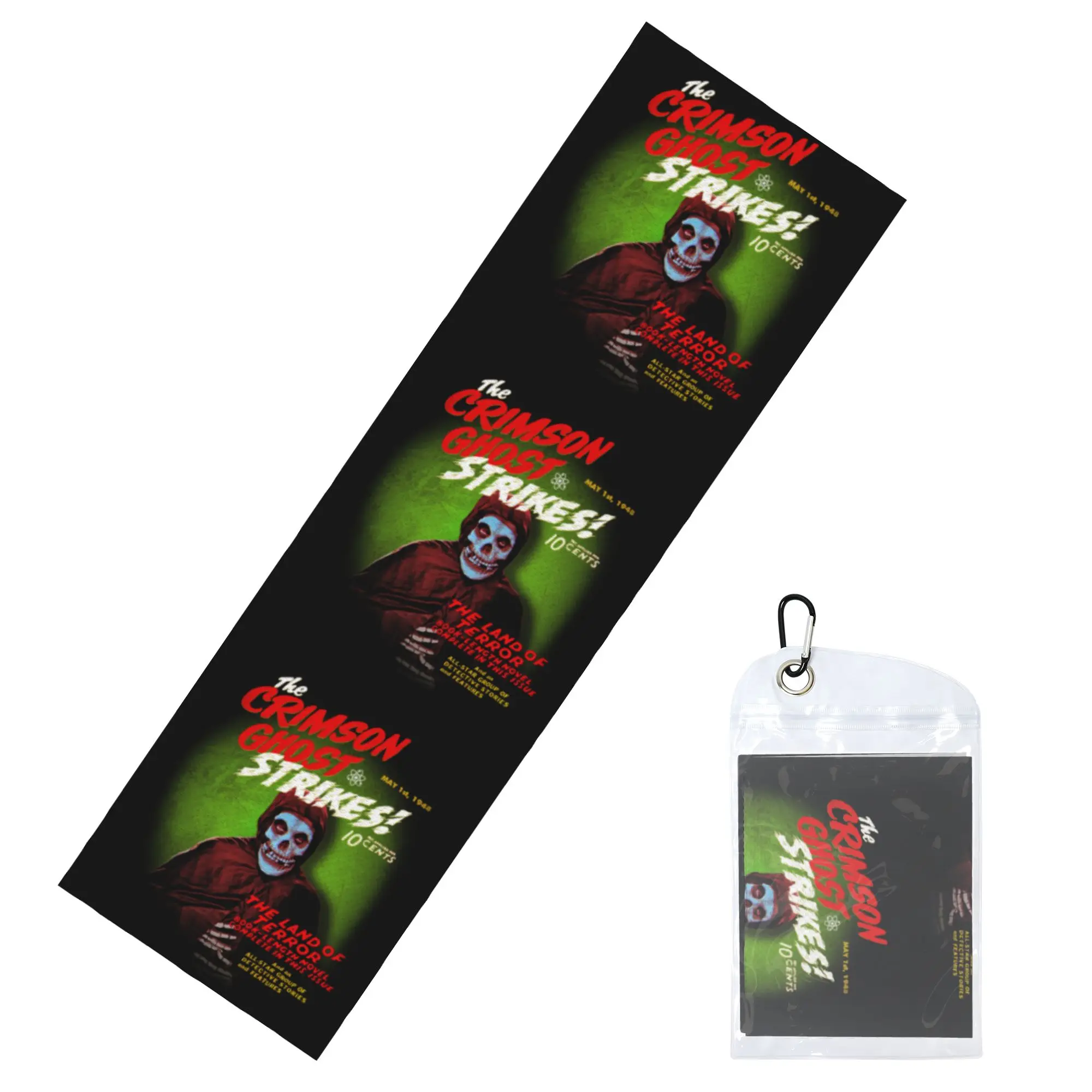 Misfits Horror Punk Rock Band Cold Exercise Towel   Super Soft Breathable Instant Cooling Towel  Beach Towels