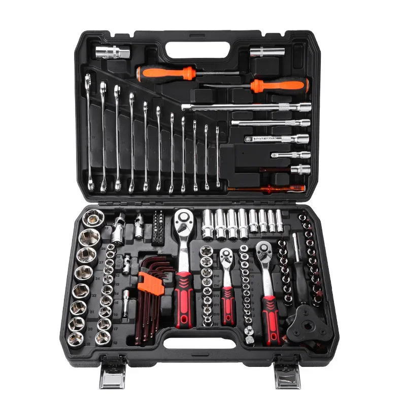 

NewAuto Repair Tools 121-piece Set Auto Repair Toolbox Sleeve Full Set of Car Repair