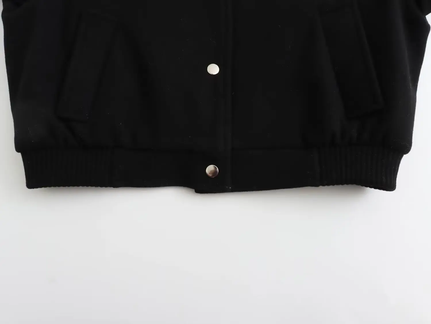 Chaqueta Bomber corta de manga larga para mujer, abrigo informal, suave, estilo Retro, a la moda, 2024