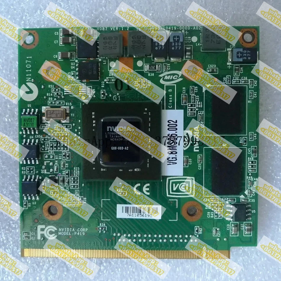 For 8400MG 8400MGS DDR2 128MB Graphics Video Card for Acer Aspire 5920G 5520 5520G 4520 7520G 7520 7720G