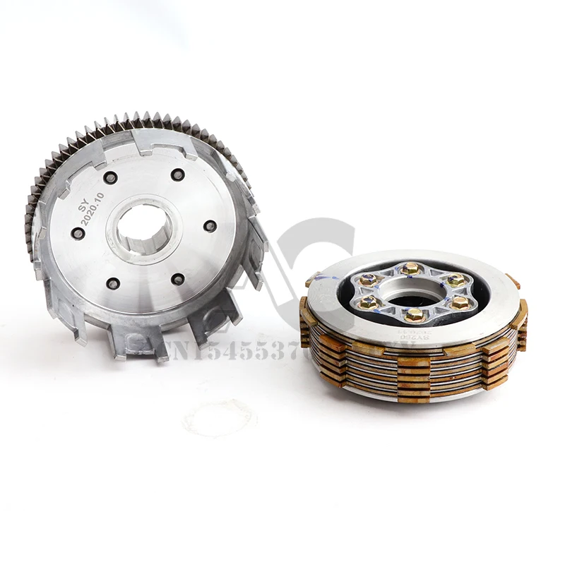 New ATV 70 Teeth Motorcycle Clutch High Performance Motorcycle Engine Clutch Fit For ZongShen Loncin Lifan 250cc Engines