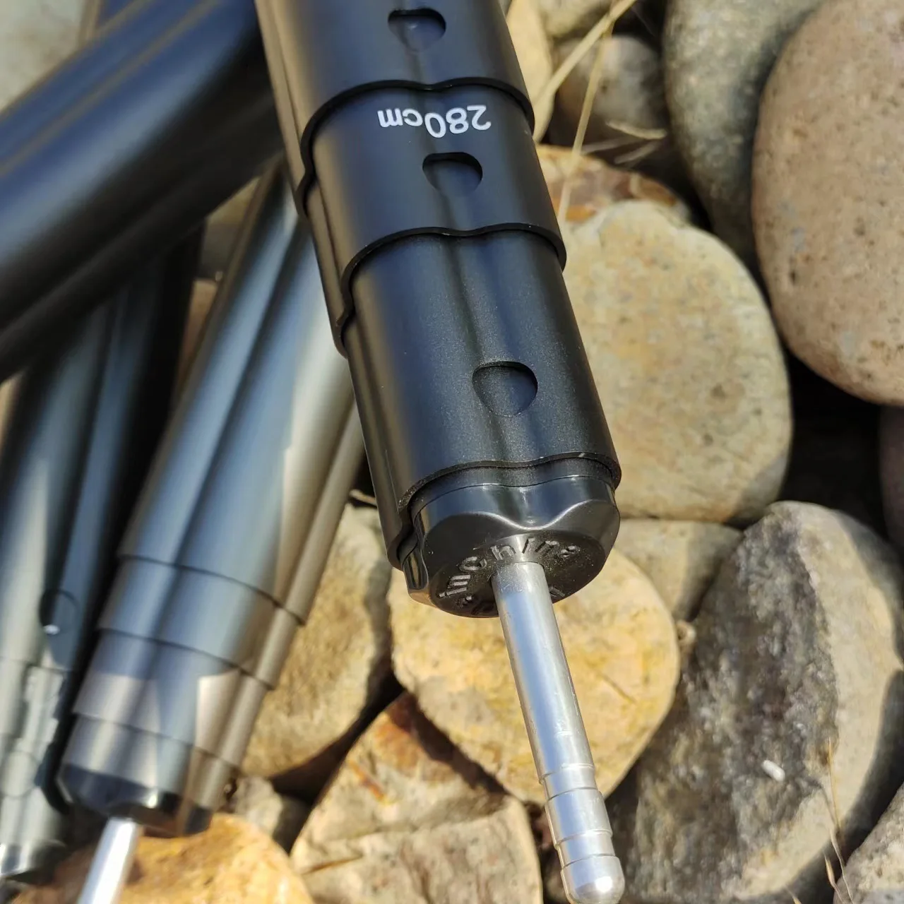 

Outdoor 6061 Aluminum Alloy Square Telescopic Canopy Pole Four-corner Camp Pole 230cm-280cm Tent Pole