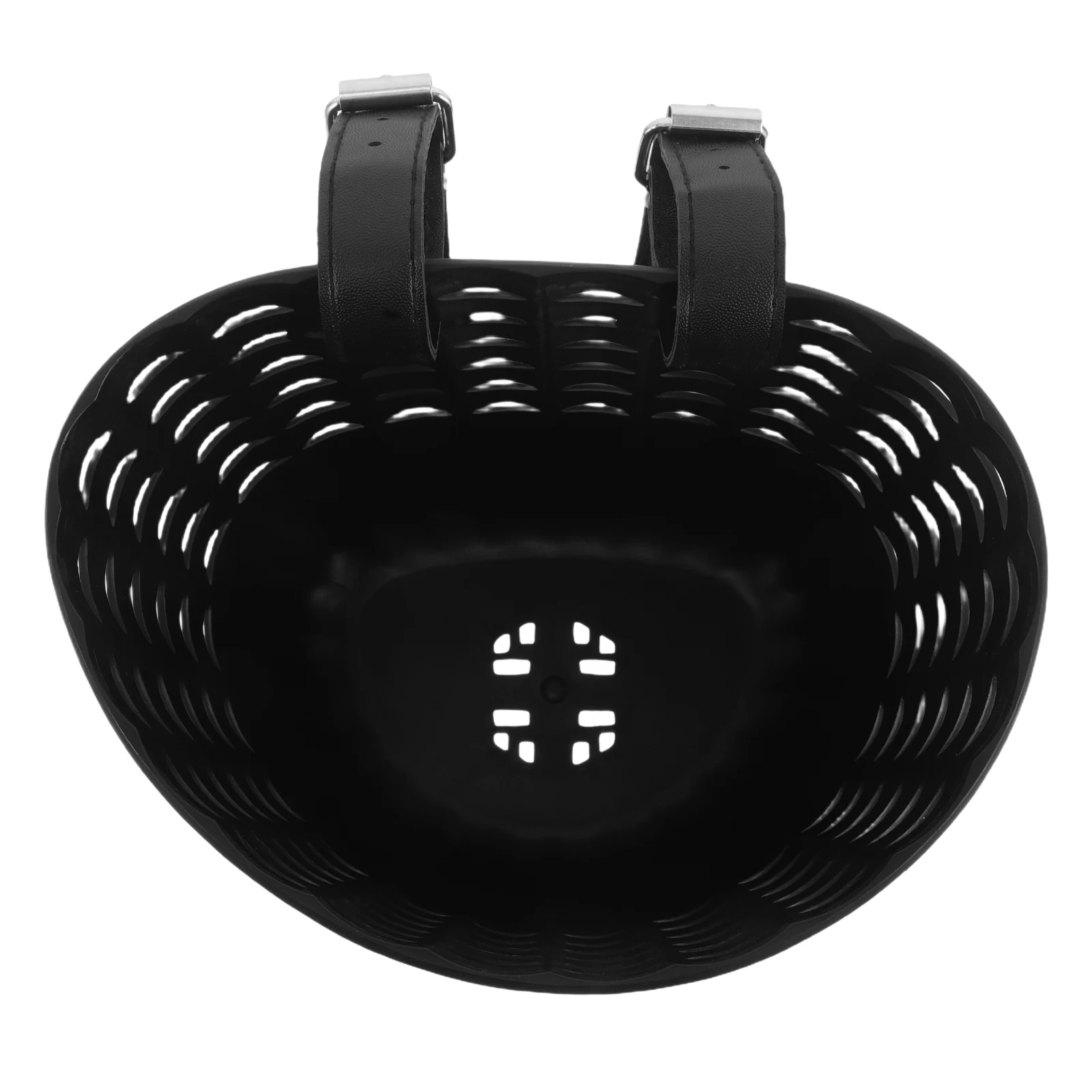 

Kids Bike Front Basket Plastic Boys Girls Scooter Handlebar Basket Multi-Functional Cycling Accessory Storage for Child Bike