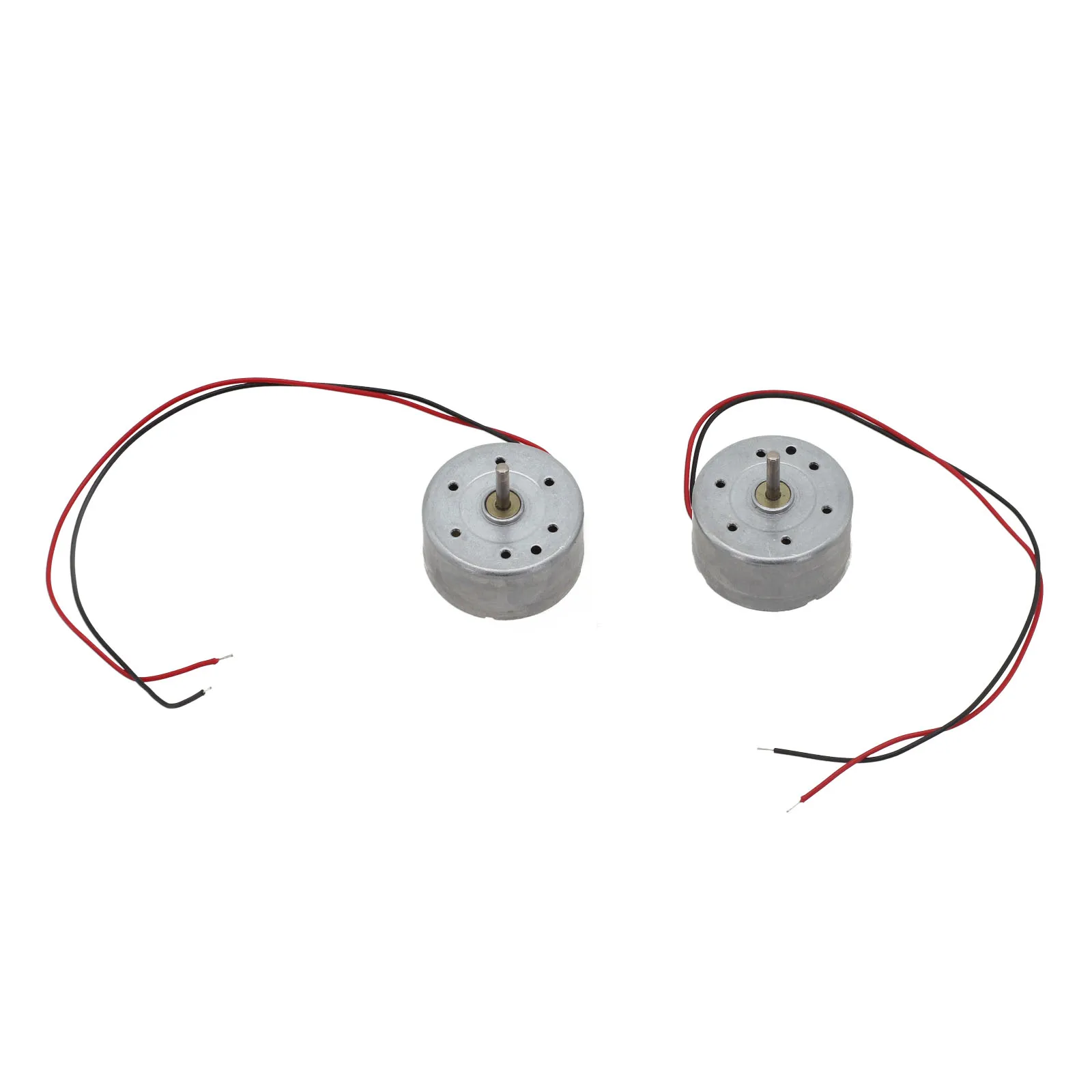 Set of 2 Hanging Neck Fan Motors 300 Motor Suitable for DIY Projects Operates Smoothly with Voltage Range 1 5 6V