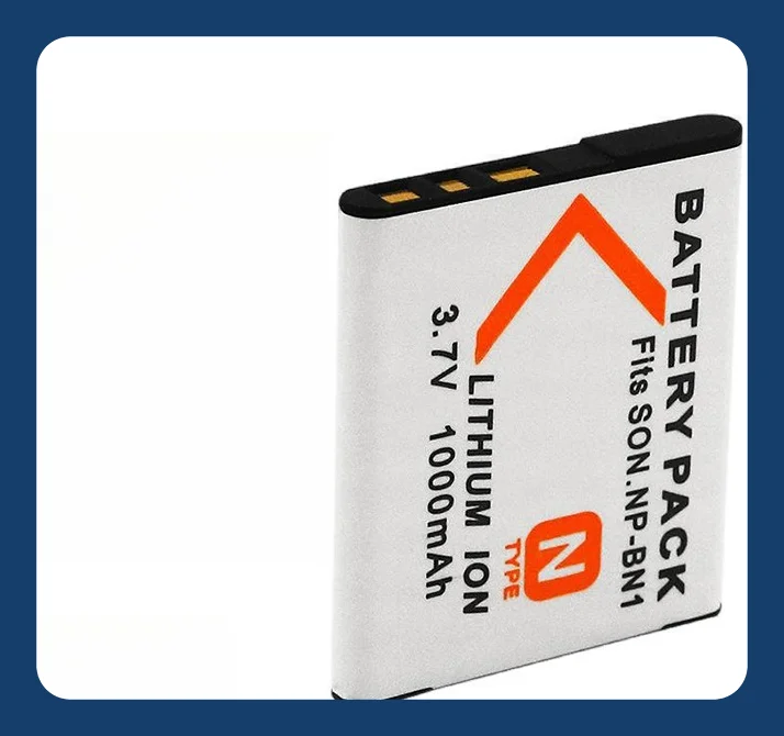4 ชิ้น/5 ชิ้น 1000mAh NP-BN1 แบตเตอรี่สำหรับกล้องโซนี่เปลี่ยนแบตเตอรี่ Li-Ion สำหรับ NP-BN/TX66/W570/W350/TX300/WX220