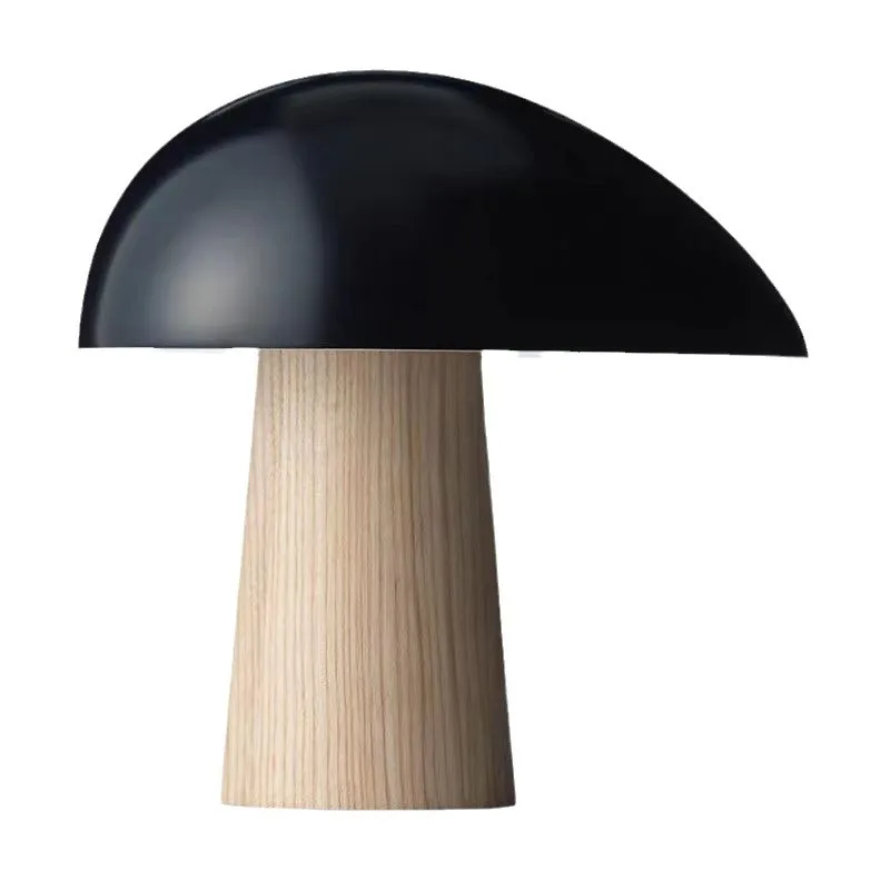 

Nordic bedroom bedside lamp, study creative mushroom desk lamp, simple designer famous hotel decorative small desk lamp