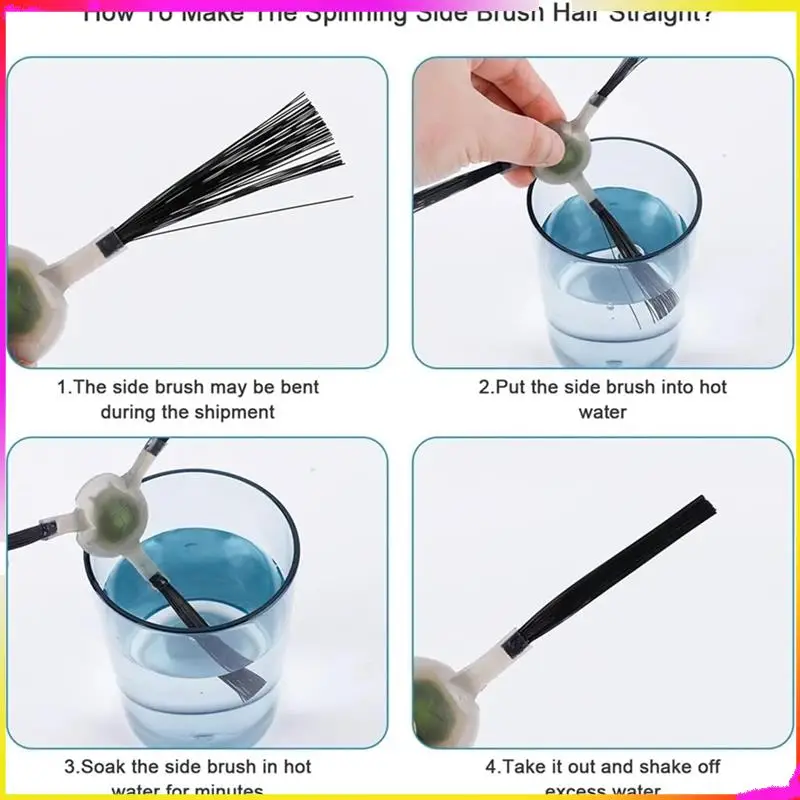 M04k 14 peças para lefant m201 u180 m571 m200 m500 m501 m520 t700 t800 peças de aspirador de pó robótico filtros hepa escovas laterais