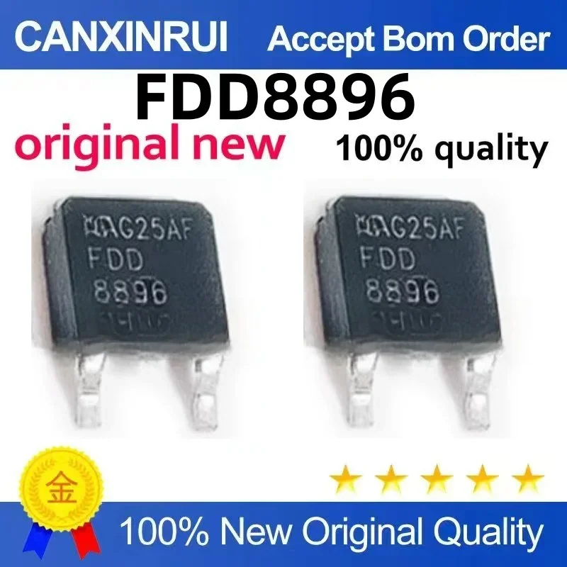 (5-100 pieces) FDD8896 8896 MOS tube TO-252 N channel 94A30V speed regulator protection board electric adjustment
