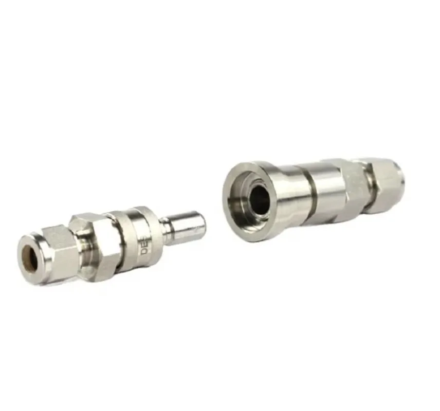 Stainless Steel Quick Connect  Air Gas Fittings Up To 1