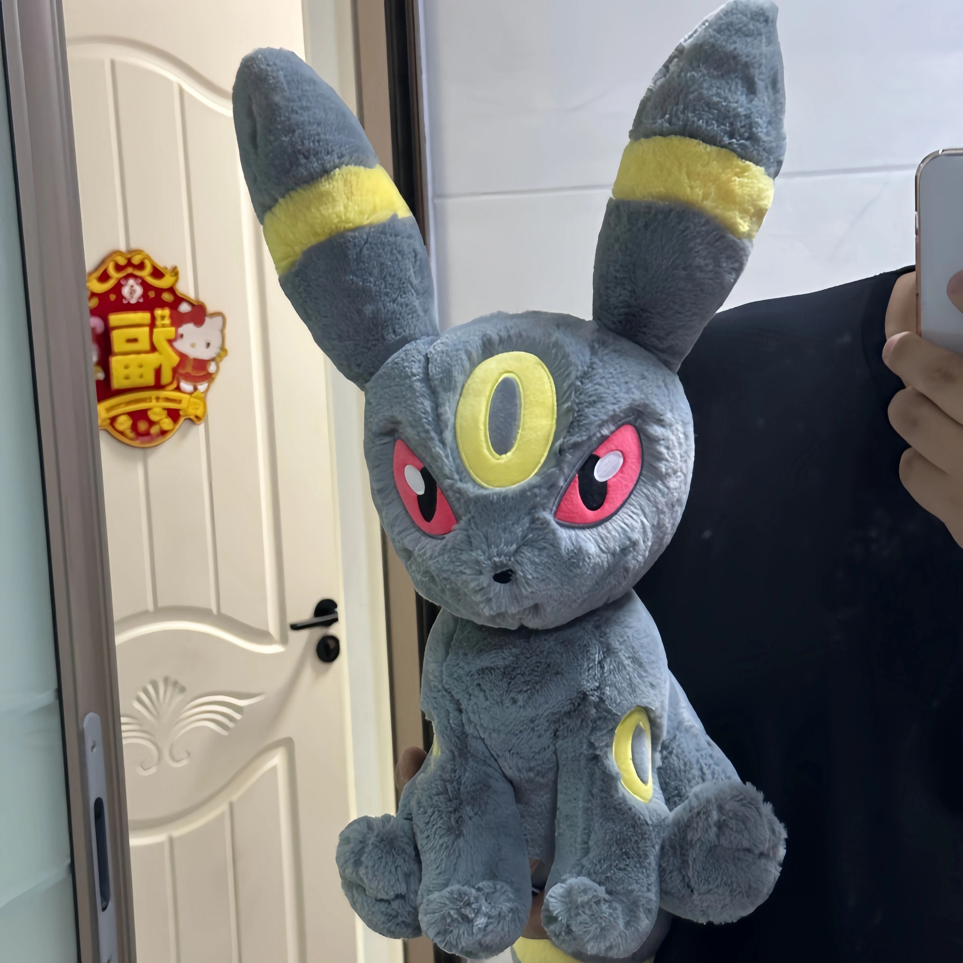 Peluche de Umbreon, Leafeon, Vaporeon, Glaceon, Sylveon, Espeon, Juguetes de Peluche de Umbreon y Sylveon para Coleccionar, Regalo, Muñeco de Peluche Suave