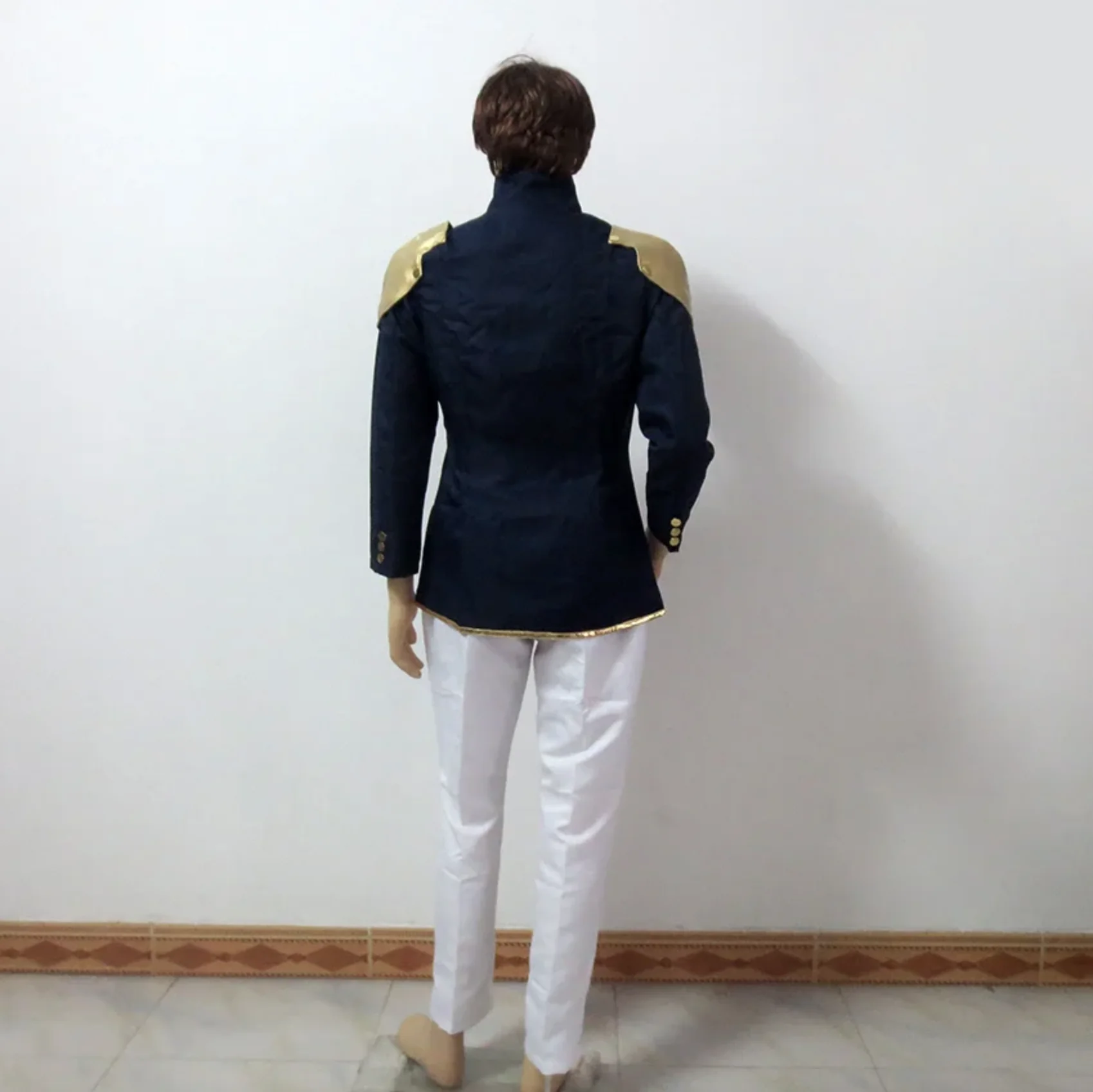Final Fantasy Type-0 Suzaku Peristylium Class King Machina Trey Ace Party Halloween Uniform Cosplay Costume Customize Any Size