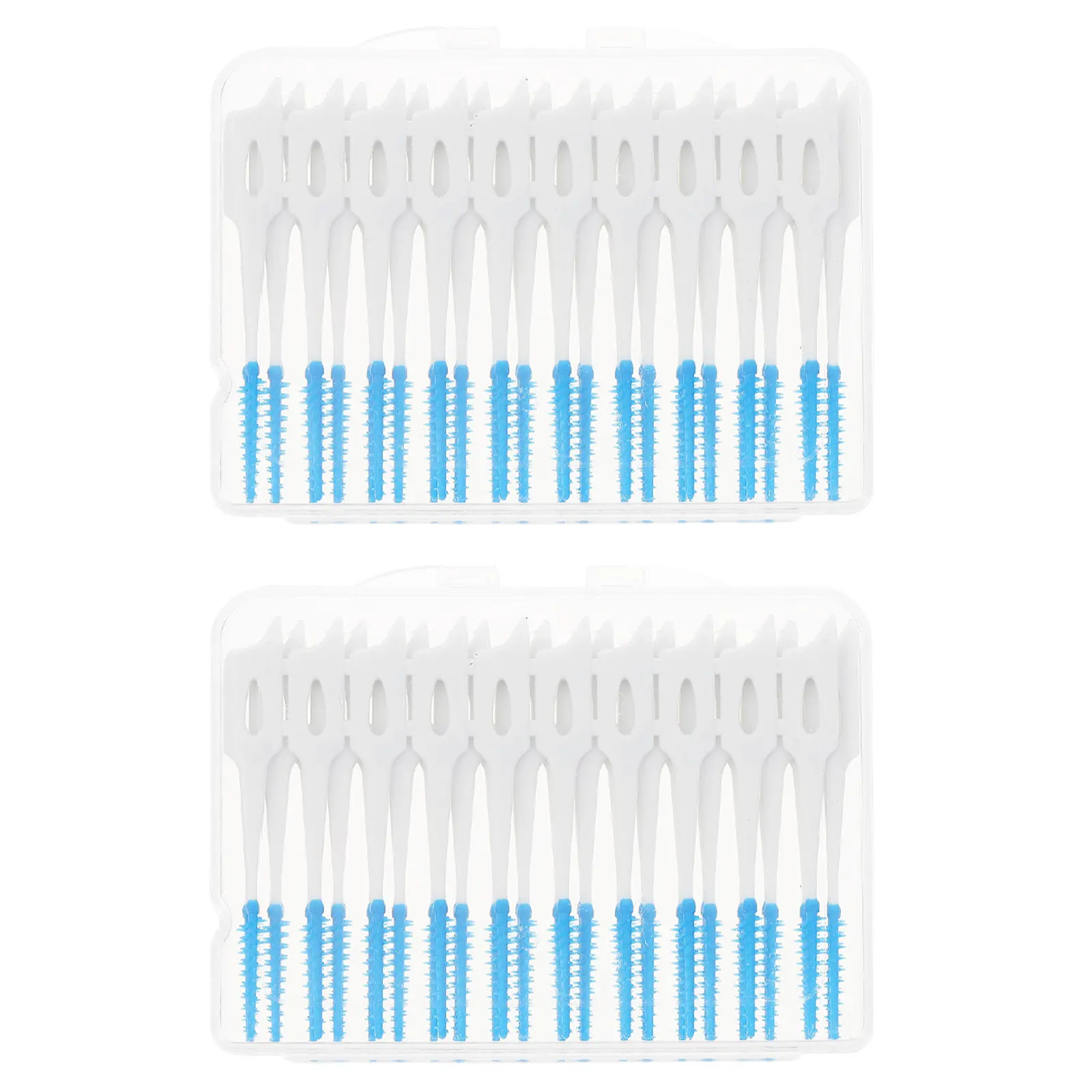 

80Pcs Elastic Interdental Brush Oral Care Tooth Cleaning Tools Portable Teeth Gap Cleaners Perfect for Home Travel Office