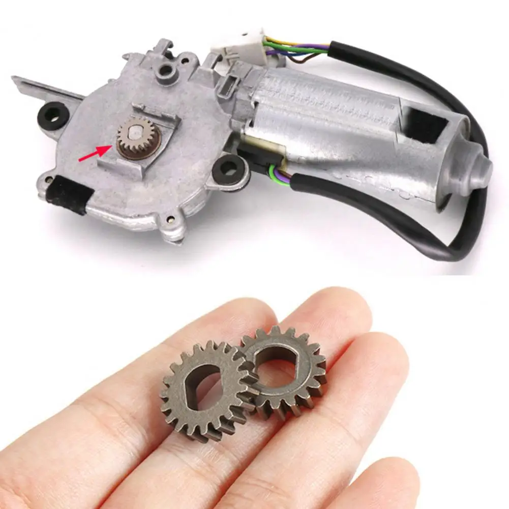 Car Motor Gear Crack Resistance Sunroof Window Lifting Gear High Hardness Car Glass Window Motor Cog Gear Perfect Match