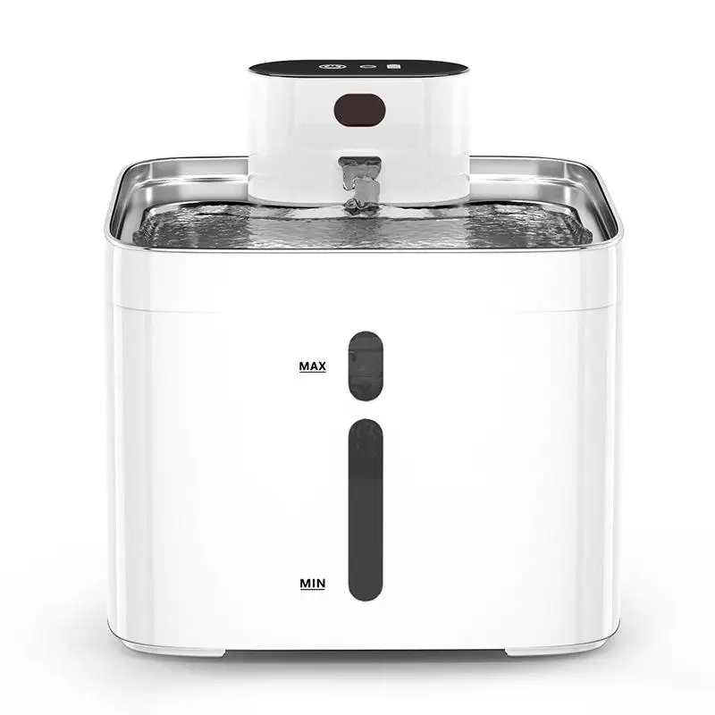 

Умная перезаряжаемая поилка для кошек и собак, прямоугольная, с автоматической подачей воды, съемная конструкция.