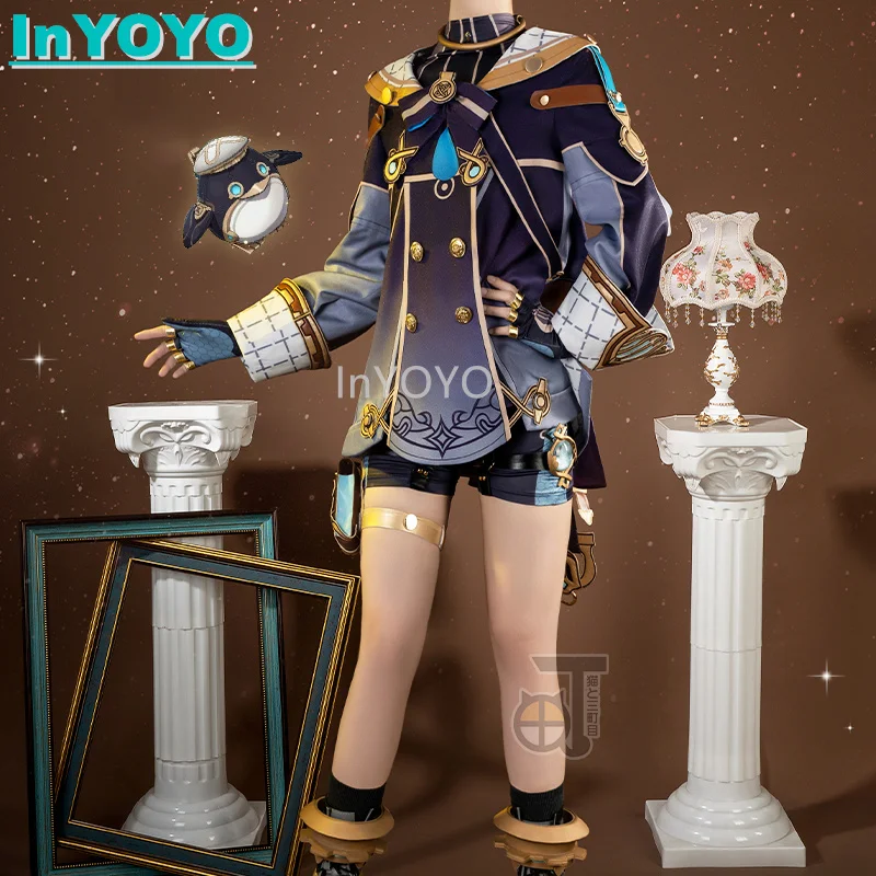 Inyoyo Freminet Cosplay Kostüm Genshin Impact Spiel Anzug süße schöne Uniform Frauen Rollenspiel Halloween Party Outfit S-XL neu