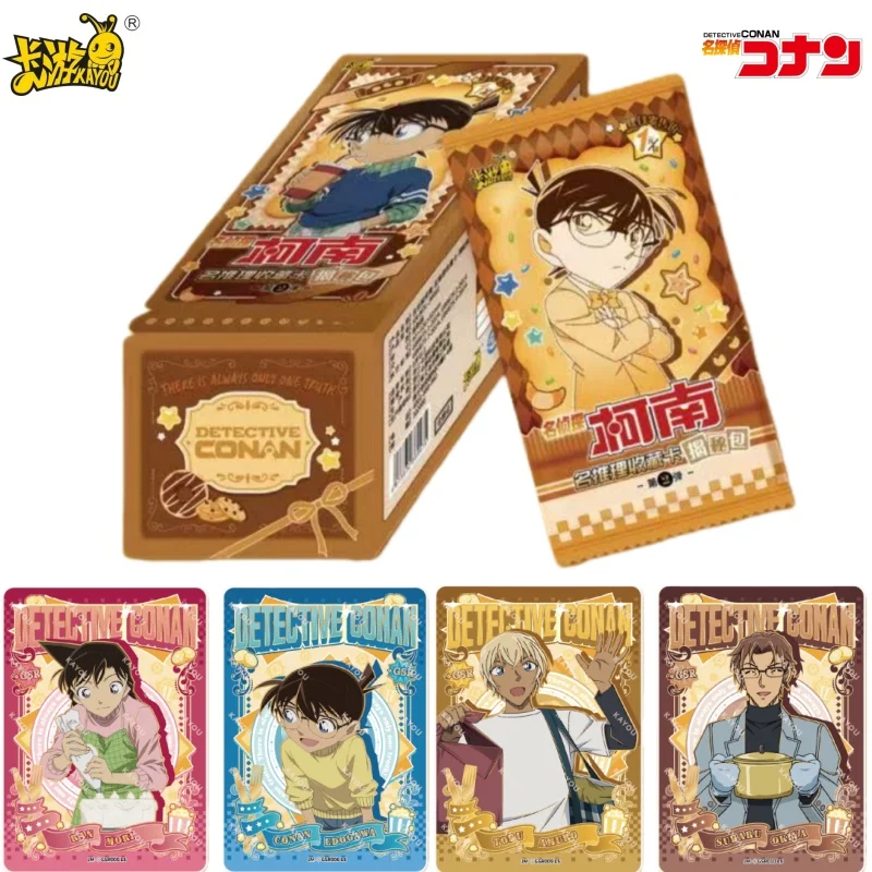 بطاقات KAYOU الأصلية للمحقق كونان - حزمة تسعى الظل من السلسلة الثالثة، بطاقات قابلة للجمع، هدية عيد الأطفال المحيطية