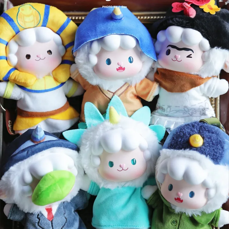 

TOP TOY Rolling Sheep Art Journey Series слепая коробка настольное украшение изысканная сумка очаровательное украшение игрушка-сюрприз Mystery Box подарок