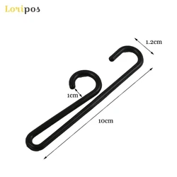 Captive Heavy Sock Hanger With Curved Bar Slide On Stockings Pantihose Leggings Hose Pair Packaging Display Hook Clip Non-slip