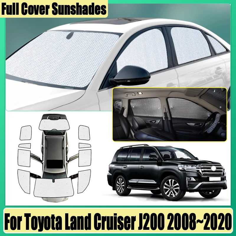 

Sun Visor For Toyota Land Cruiser 200 LC200 FJ200 J200 Car 2008 2009~2020 Auto Front Sunshade Anti-UV Privacy Blocks Accessories