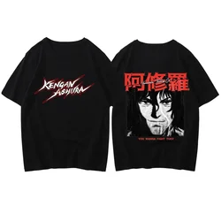 Boxing Fighter Anime Fans Printed ACG Otaku T-shirt Japan Manga Kengan Ashura Ohma Tokita Graphic Tshirt Comfortable Male Tees