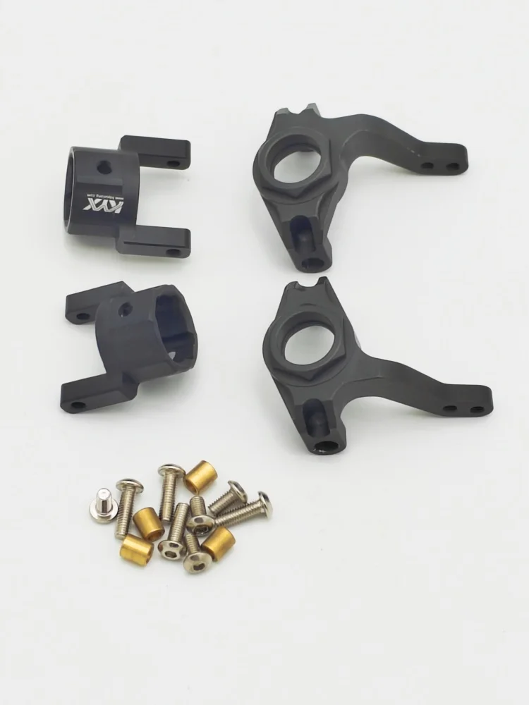 CNC Processing Aluminum a\Alloy Steering Cup Base C Set For 1/10 AXIAL SCX10 90027