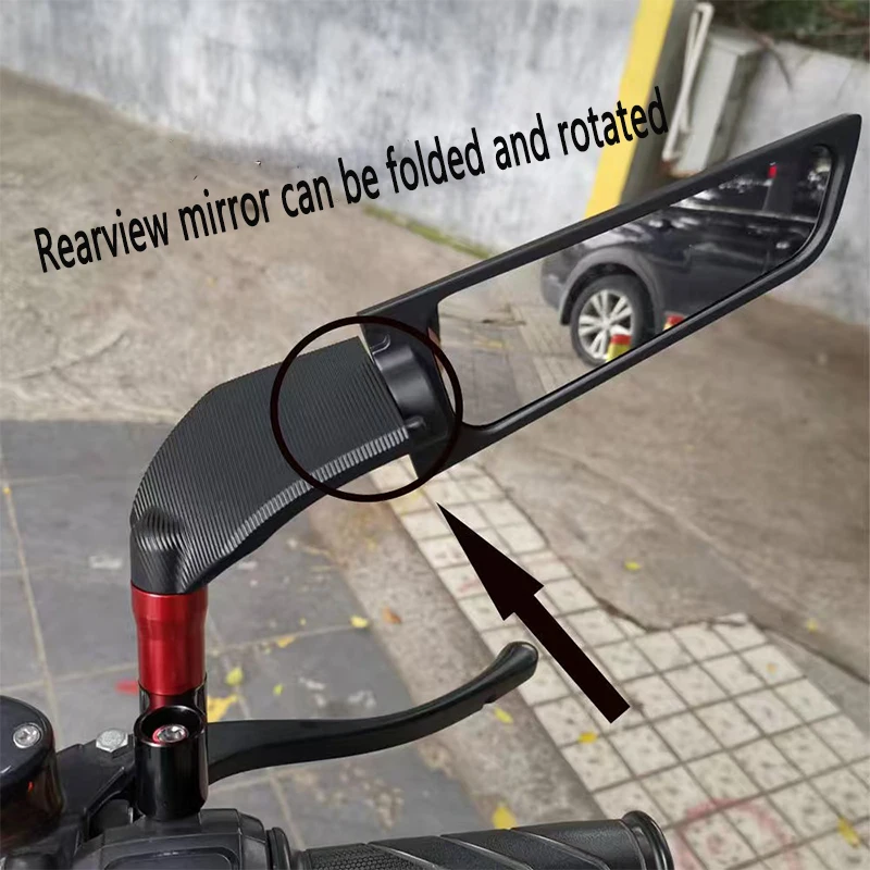 Motorcycle Accessories New CB750 Hornet 2023 Mirror 360° rotation Side Rearview Mirrors For Honda CB 750 HORNET