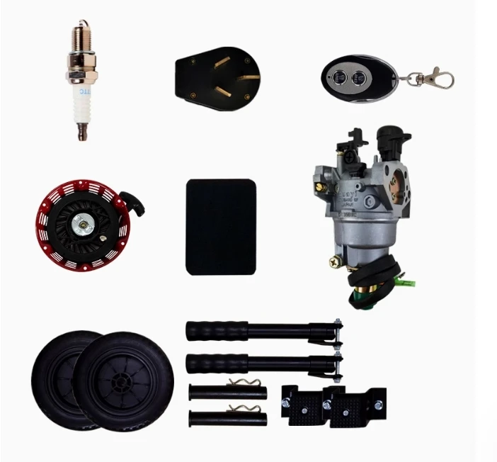 Shenchi generator accessories, regulator, carburetor, air filter, muffler, pull plate, high-pressure package, box, motor assembl