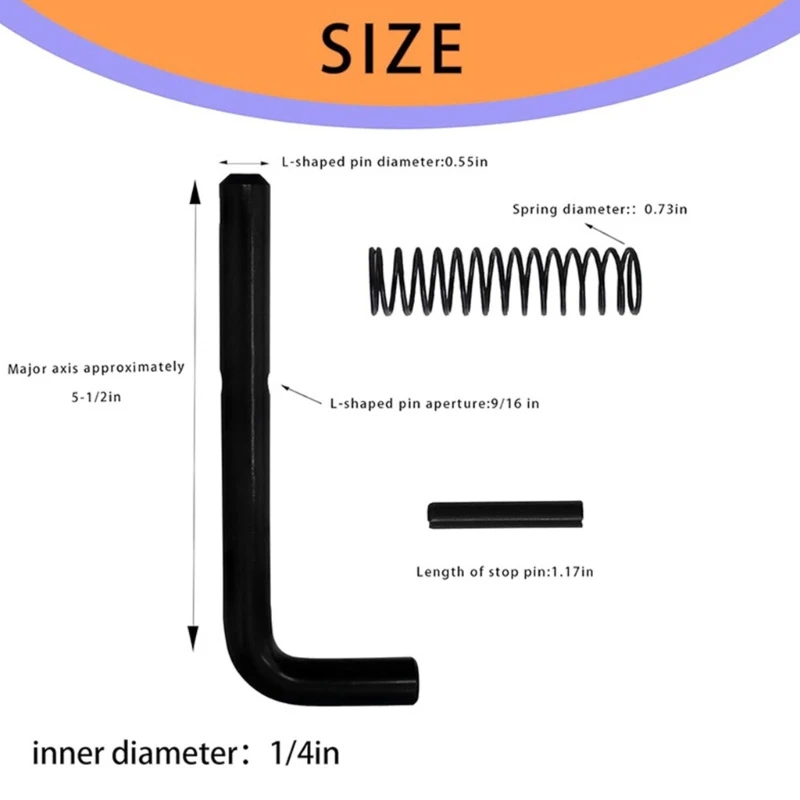 Upgraded Trailer Spring Repair Set DIY Trailer Spring Fix Long Service Solution Enhances Trailer Performances for DIY