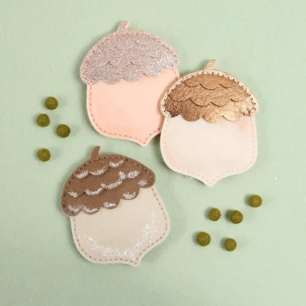 Hexagons and Scallops 2025 NEW Felt Dies For DIY Scrapbooking Crafts Maker Photo Album Template Handmade Decoration